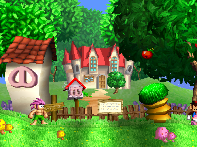 Tomba Level Village of All Beginnings level