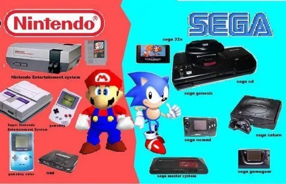 Console Wars of the 90's